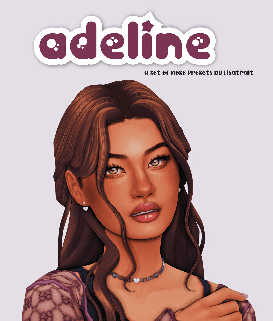 Скриншот мода Пресеты носа Adeline Nose Presets 1-3
